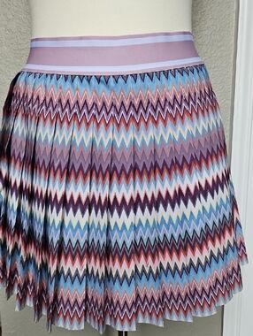 Greyson Canyon Peaks Leo Pleated Woman's Golf Skirt Sz. S